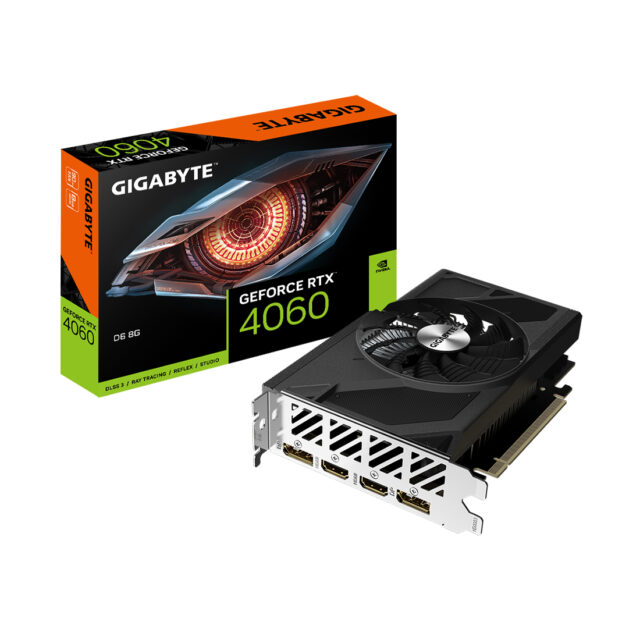 Видеокарта Gigabyte (GV-N4060D6-8GD) RTX4060 D6 8G — изображение 3