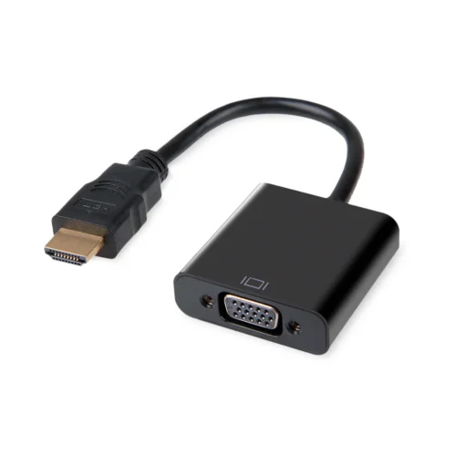 Переходник, iPower HDMI на VGA, чёрный