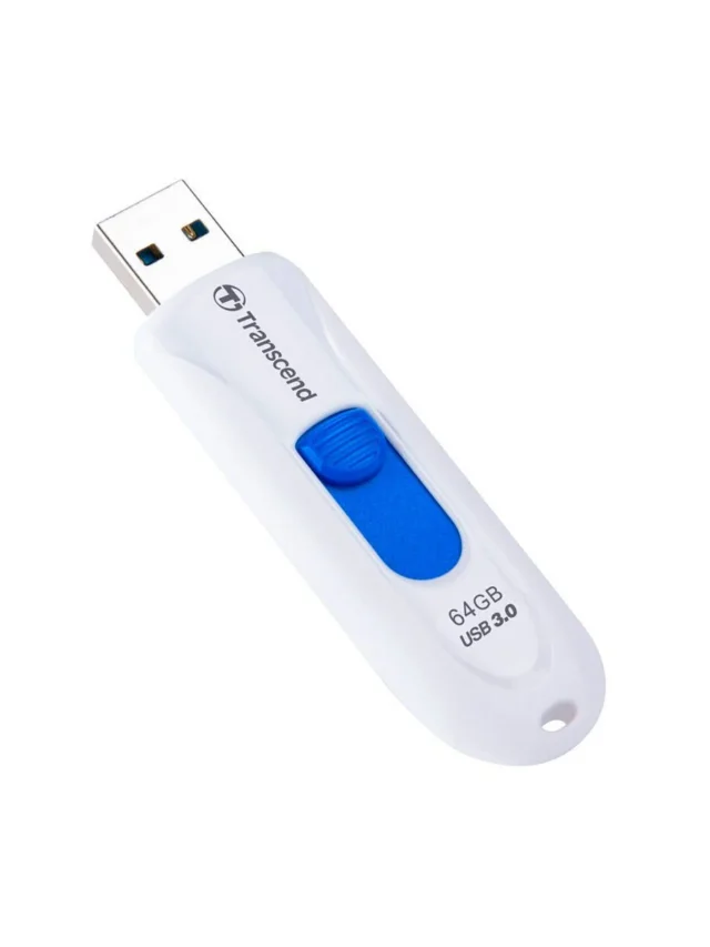 USB Флеш Transcend TS64GJF790W, 64GB/ USB 3.0/ белый — изображение 2