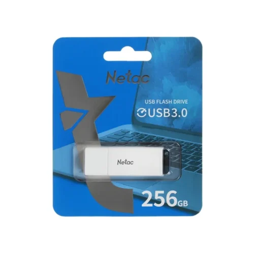 USB-накопитель Netac NT03U185N-256G-30WH 256GB Белый
