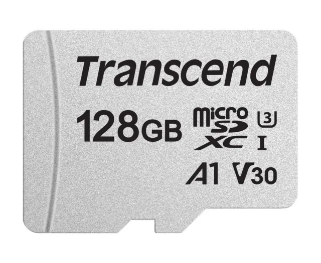 Карта памяти MicroSD Transcend TS128GUSD300S, 128GB/ Class 10 U3 — изображение 2