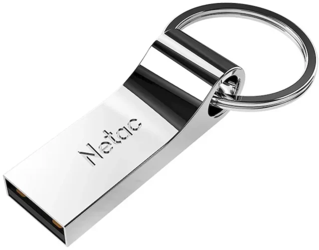 USB Флеш 8GB 2.0 Netac U275 NT03U275N-008G-20SL серебристый