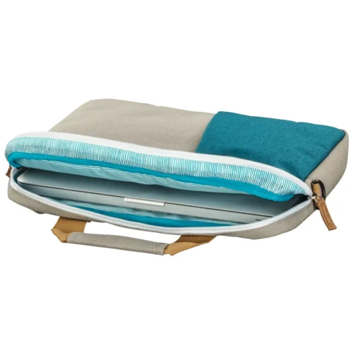 Сумка для ноутбука Hama Florence, 00217122 up to 15.6",grey-ligth blue